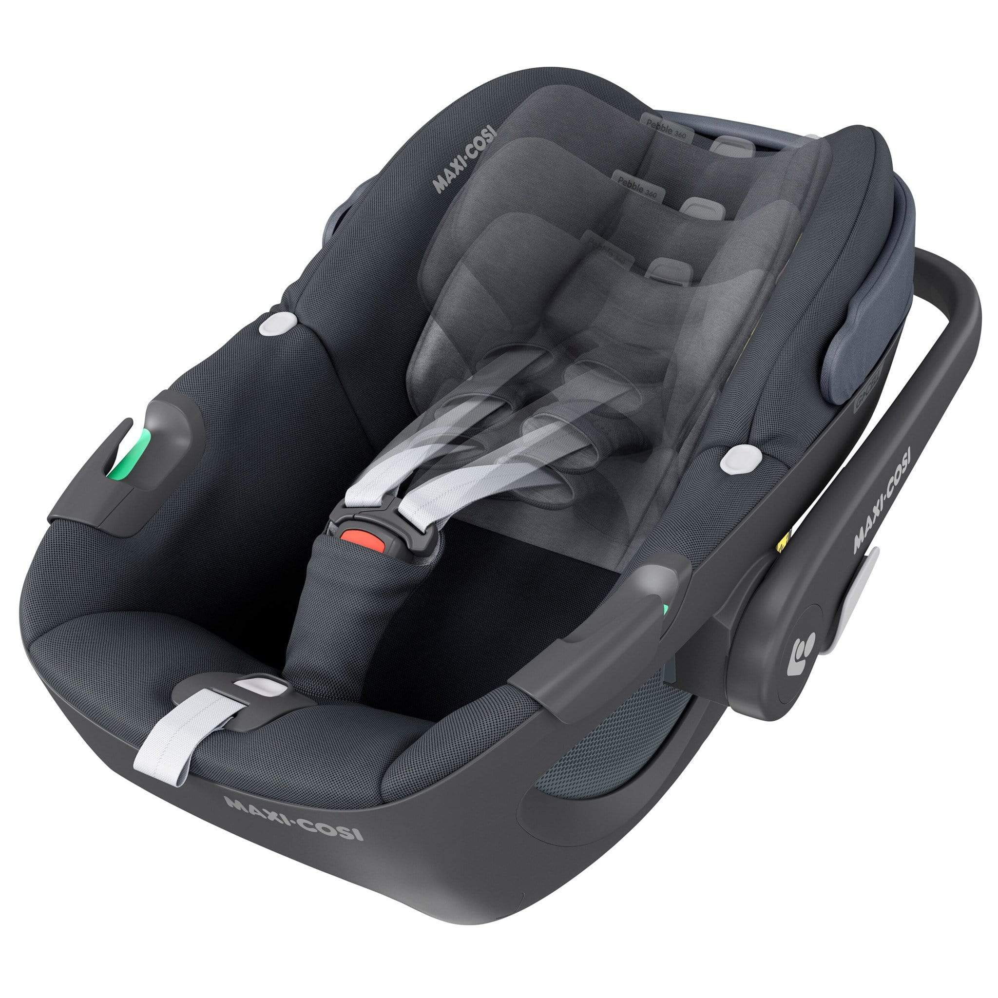 Maxi-Cosi i-Size car seats Maxi Cosi Pebble 360 & Family Fix 360 Base Bundle Essential Graphite 8337-ESS-GRA