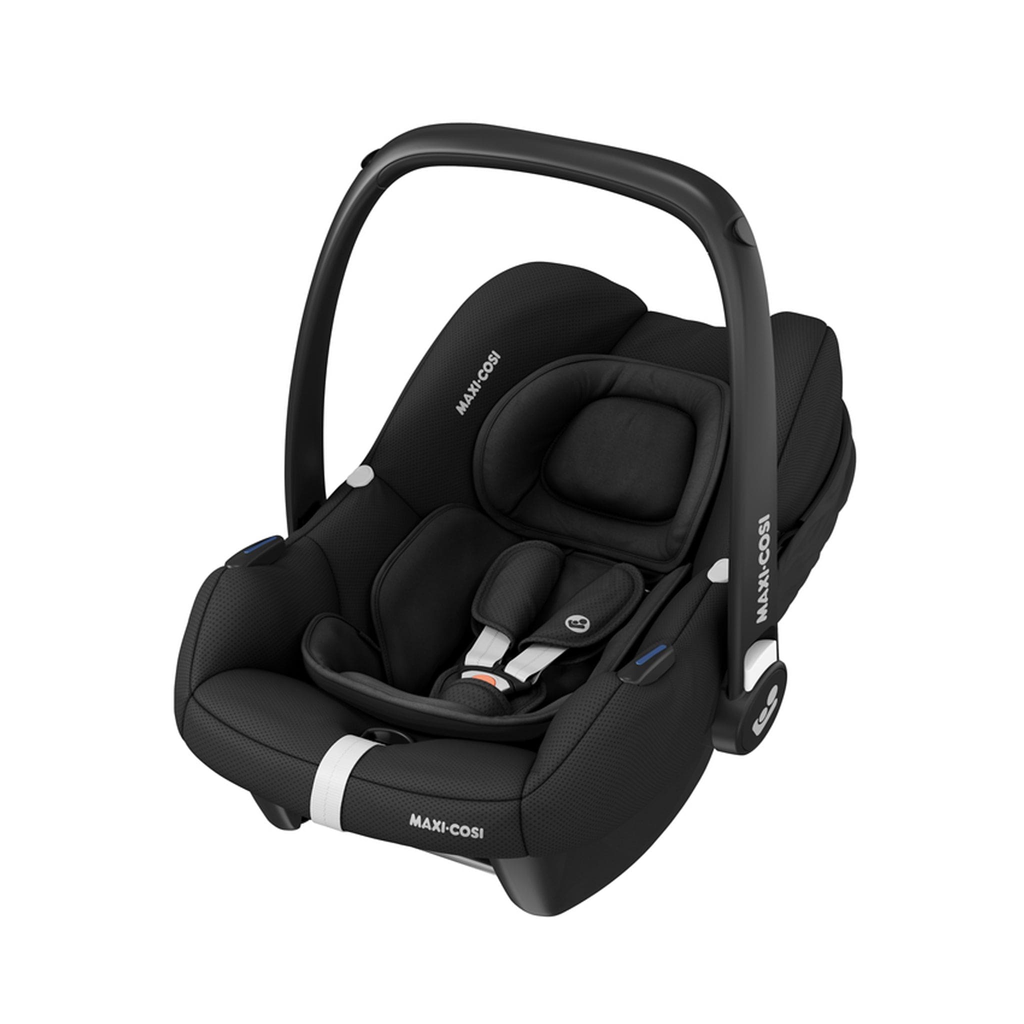 Maxi-Cosi travel systems Maxi-Cosi Zelia Luxe Cabriofix i-Size & Base Travel System in Twillic Black 11071-TWI-BLK