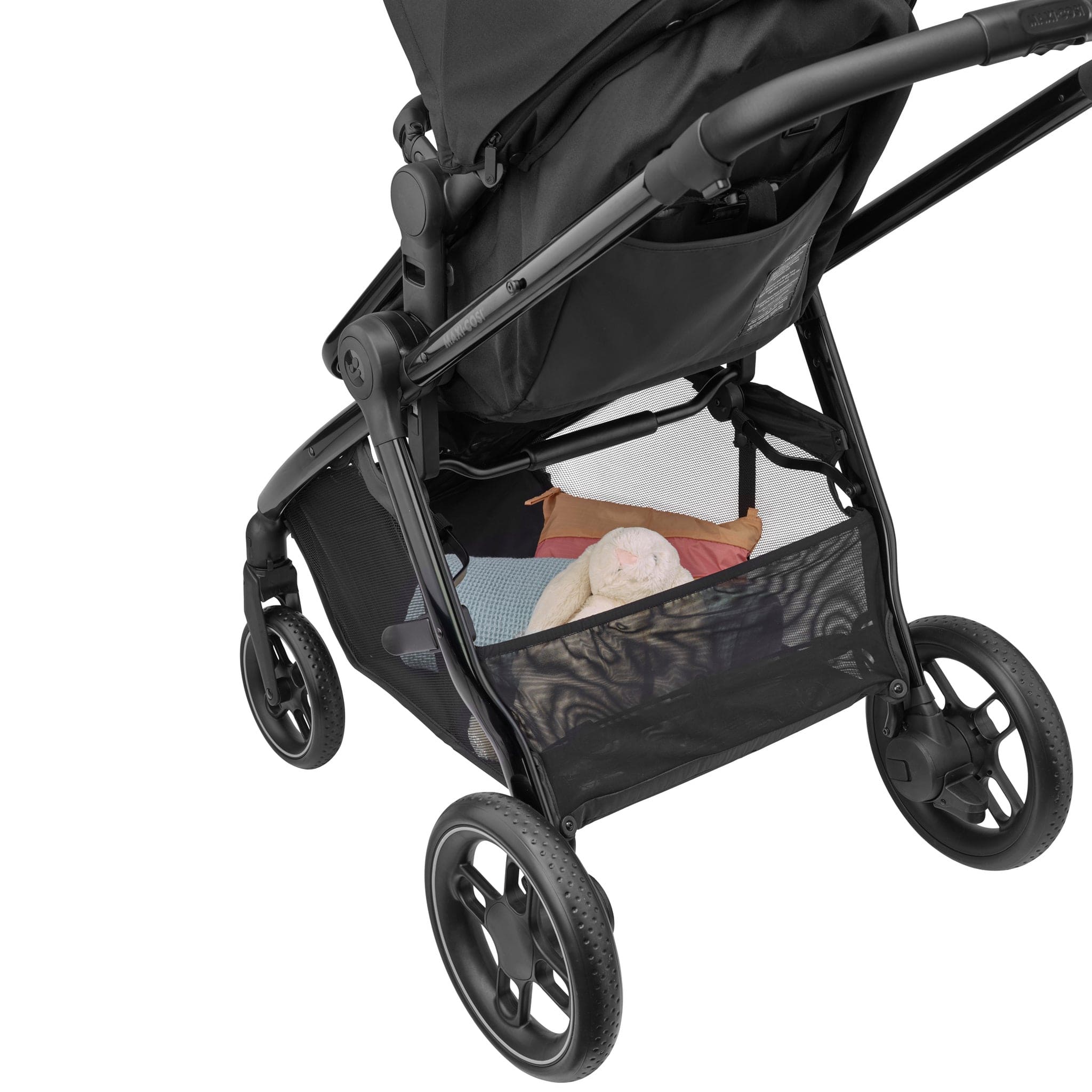 Maxi-Cosi travel systems Maxi-Cosi Zelia Luxe Cabriofix i-Size & Base Travel System in Twillic Black 11071-TWI-BLK