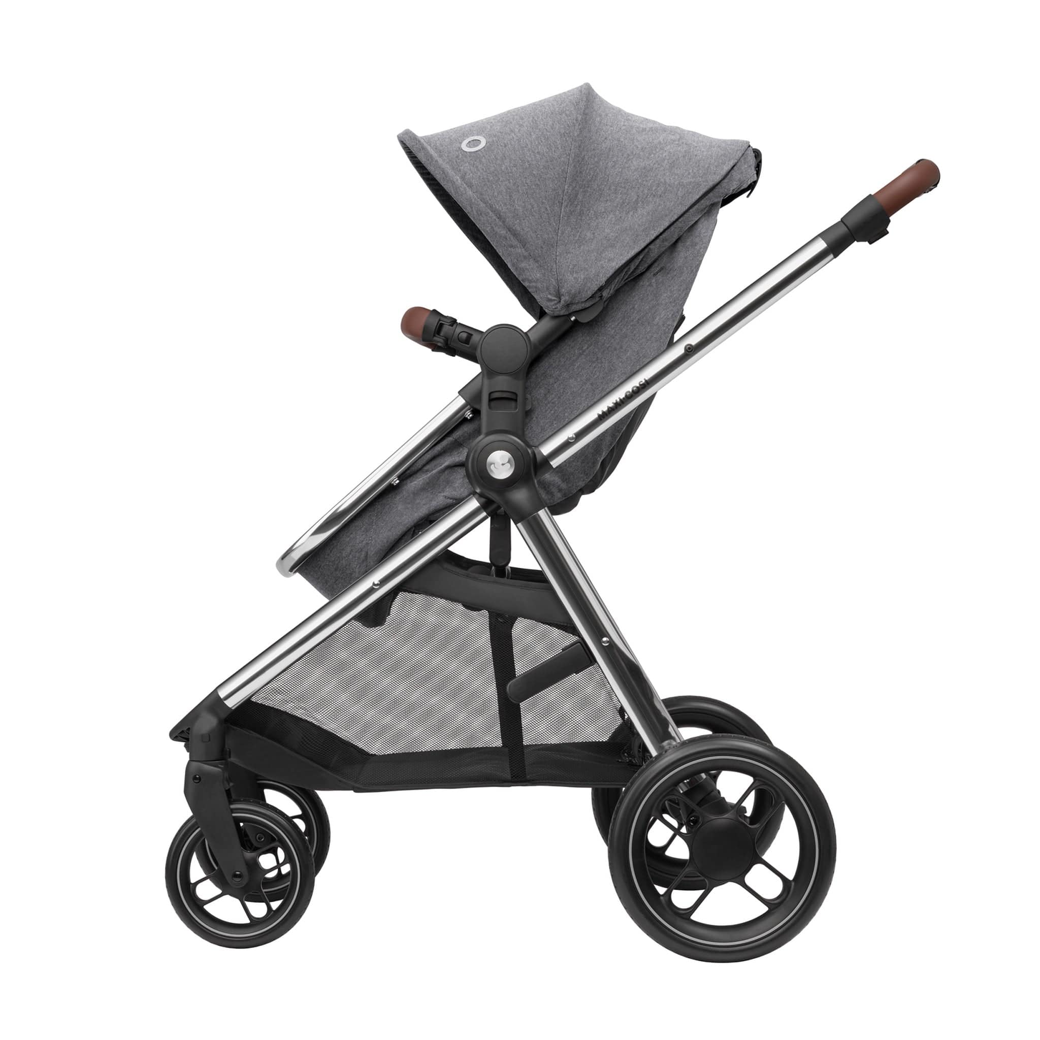 Maxi-Cosi travel systems Maxi-Cosi Zelia Luxe with Cabriofix i-Size & Base Travel System in Twillic Grey 11072-TWI-GRY