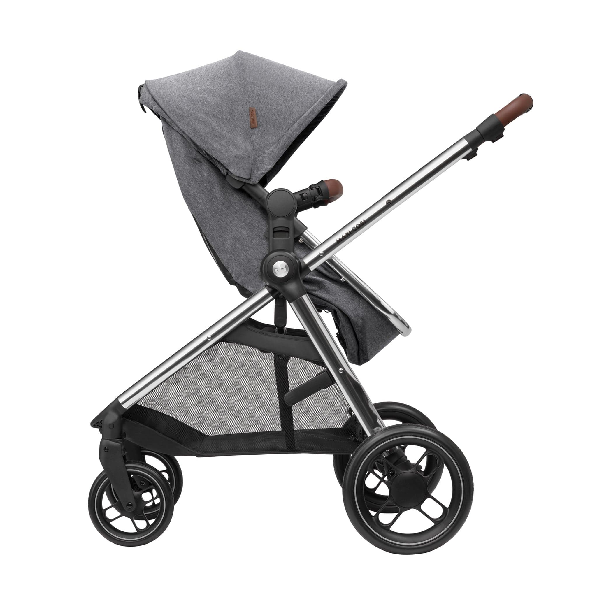 Maxi-Cosi travel systems Maxi-Cosi Zelia Luxe with Cabriofix i-Size & Base Travel System in Twillic Grey 11072-TWI-GRY