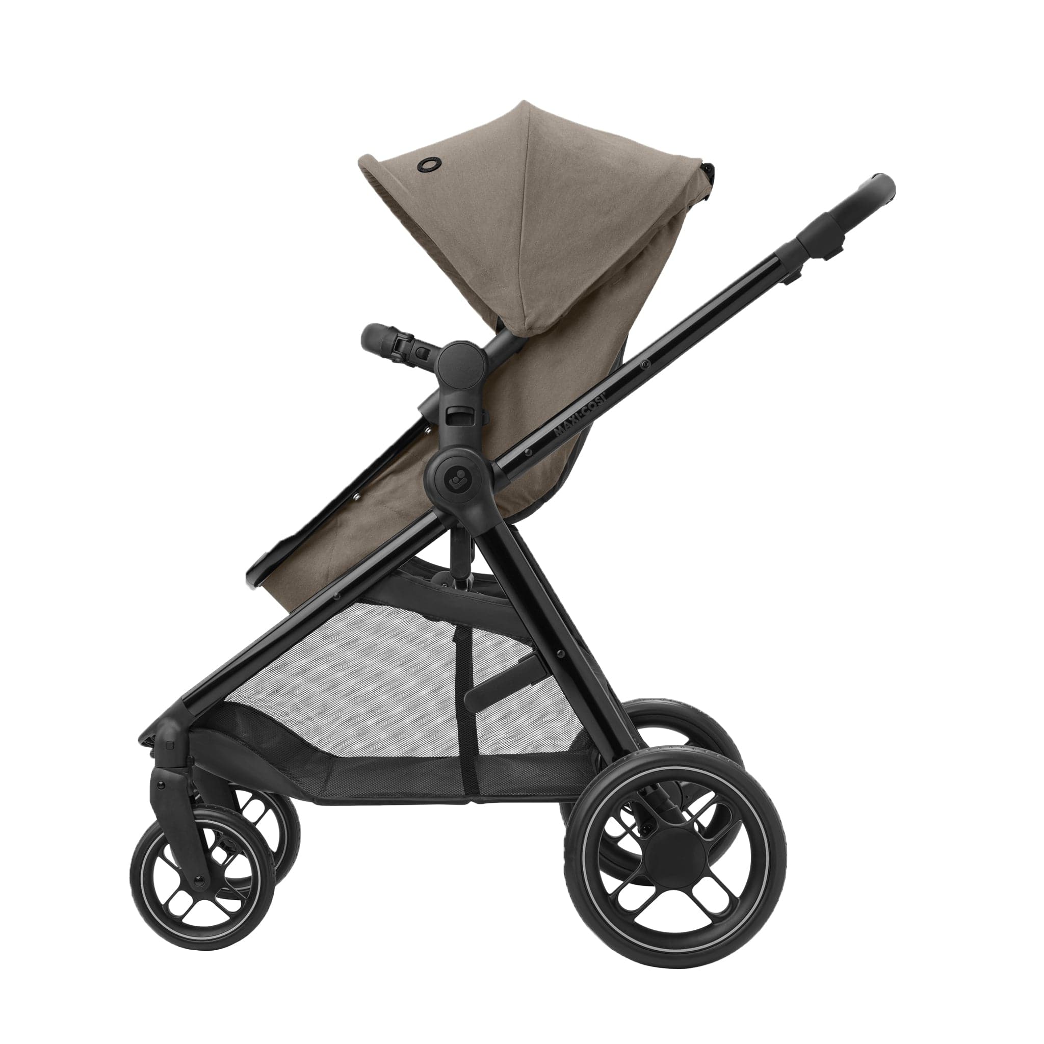 Maxi-Cosi travel systems Maxi-Cosi Zelia Luxe with Cabriofix i-Size & Base Travel System in Twillic Truffle 11073-TWI-TRU