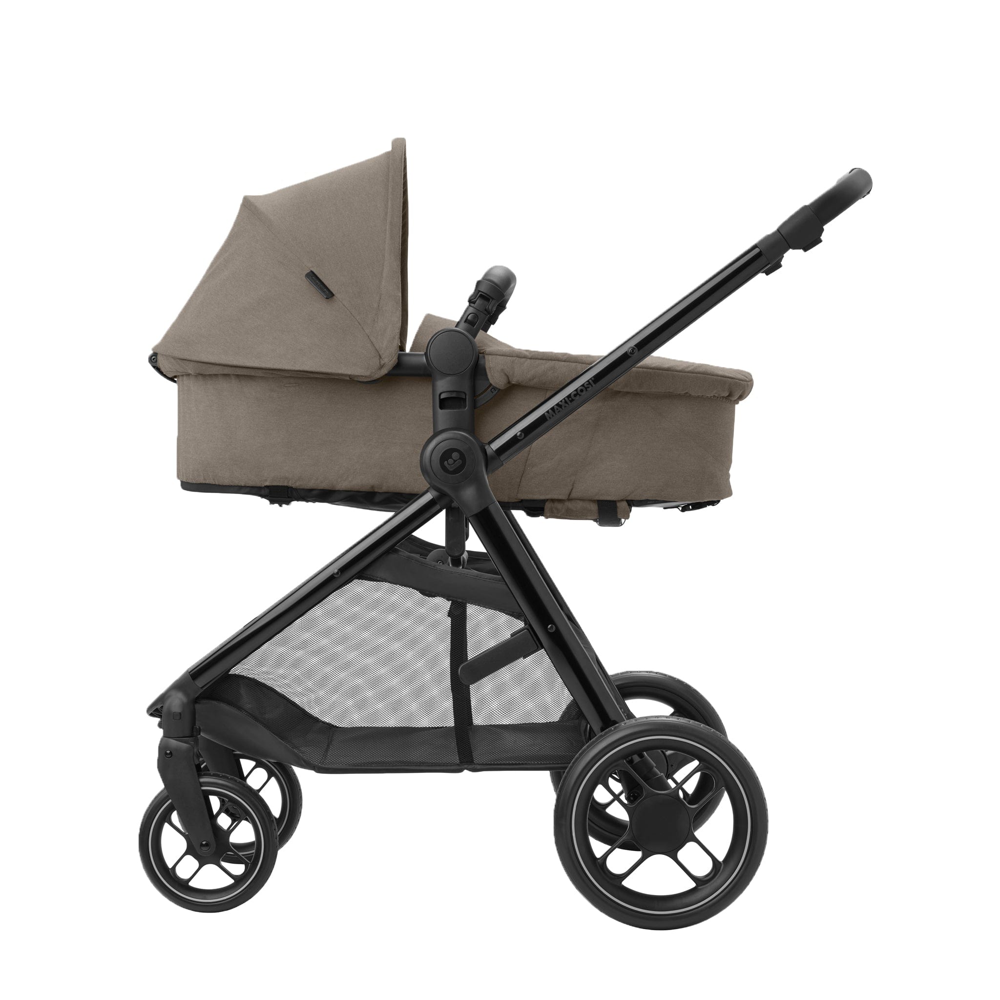 Maxi-Cosi travel systems Maxi-Cosi Zelia Luxe with Cabriofix i-Size Travel System in Twillic Truffle