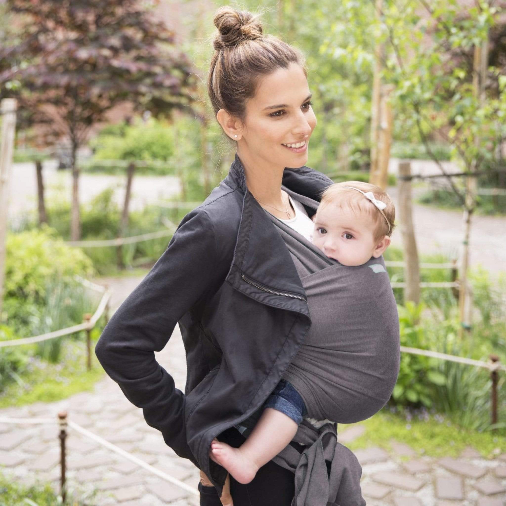 Moby baby carriers Moby Classic Wrap Slate MOB-MCL-SLATE