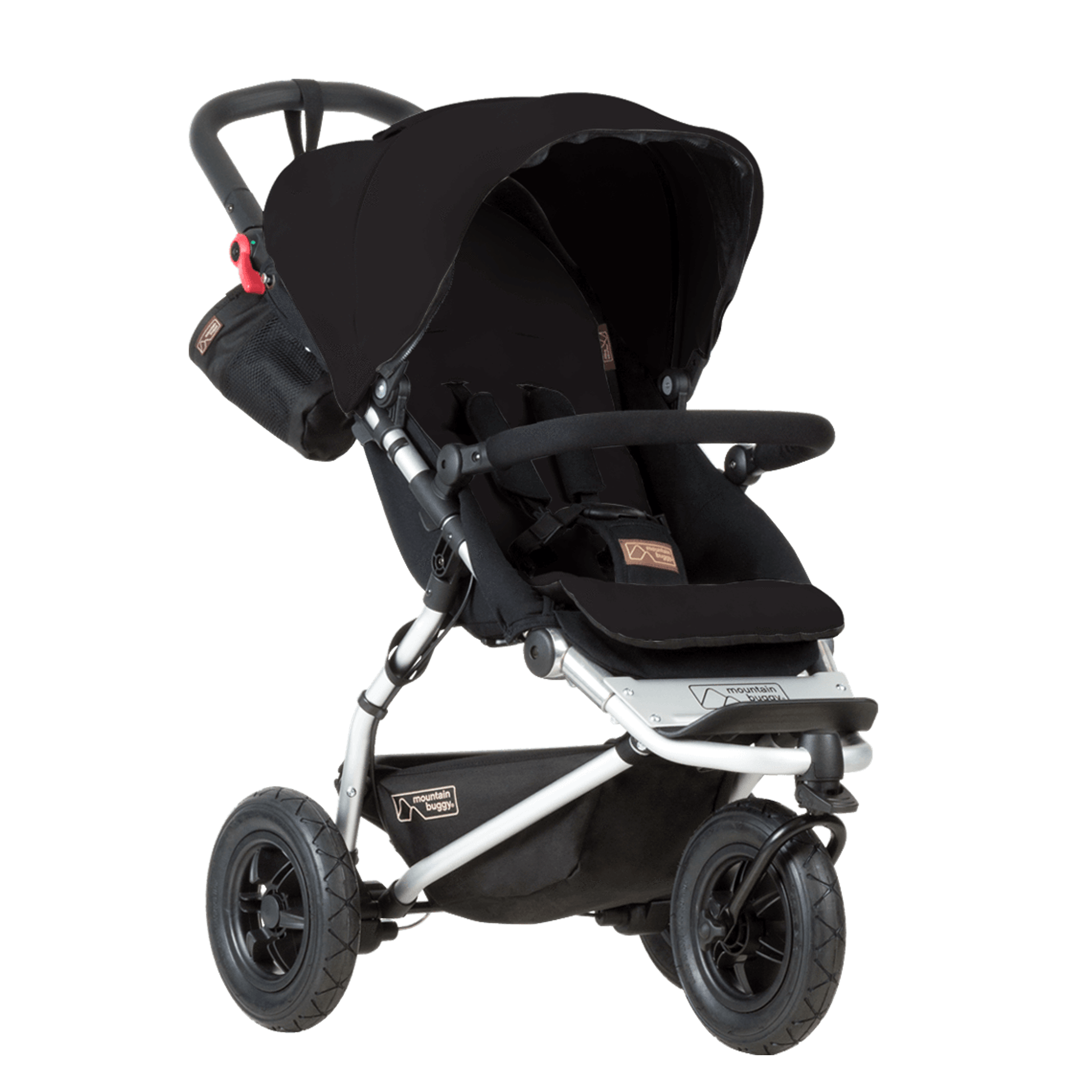 Mountain Buggy 3 wheel pushchairs Mountain Buggy New Swift 3.2 Pushchair Black SW1-V3.2-5