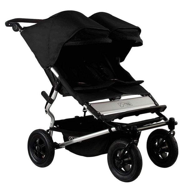 Mountain Buggy Duet V3 Double Pushchair Black1
