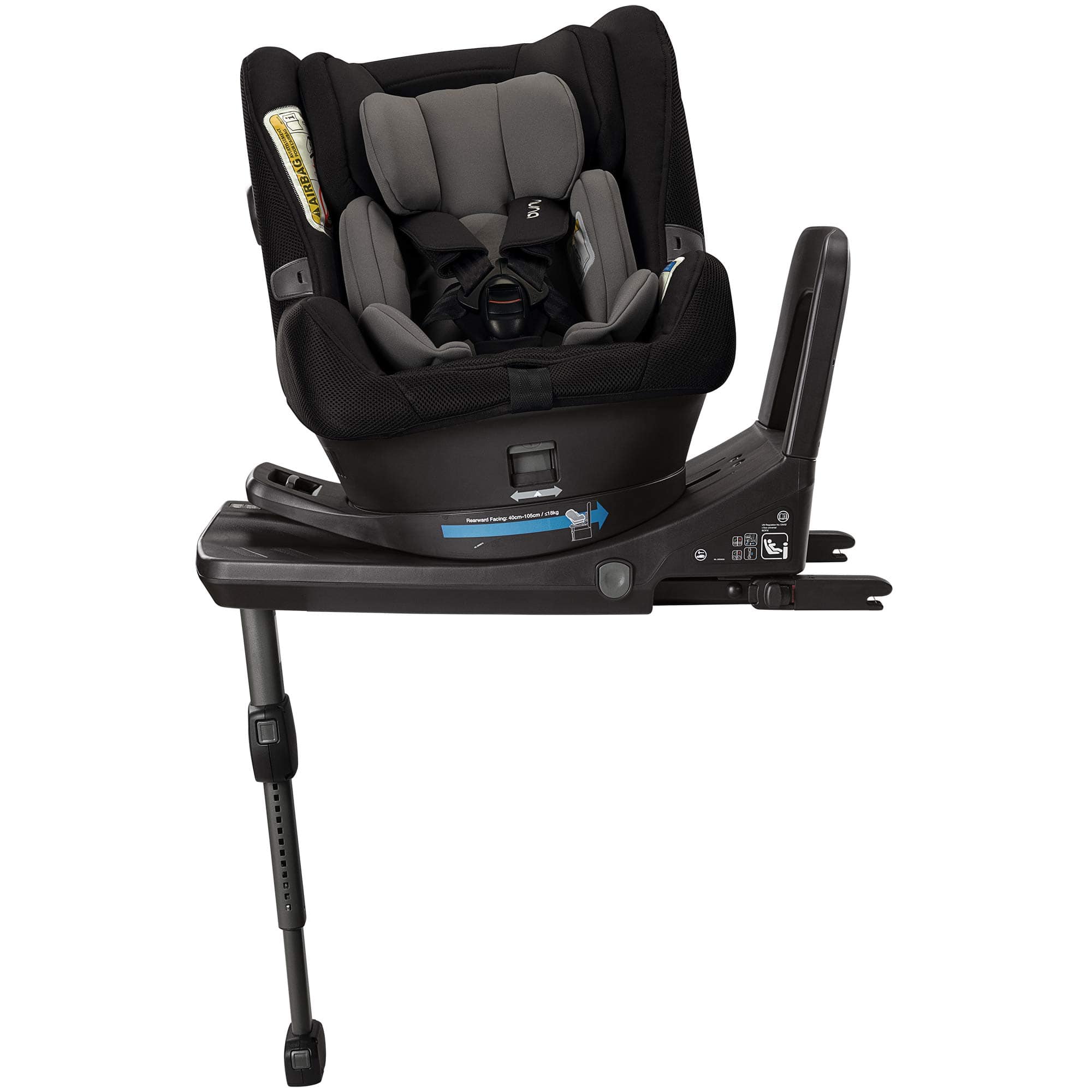 Nuna rear facing car seats Nuna NORR i-Size Car Seat Caviar CS08801CVRGL