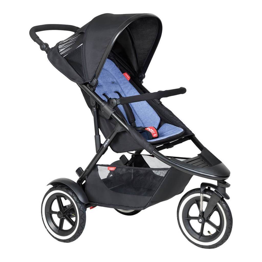 Phil & Teds 3 wheel pushchairs Phil & Teds Sport & Carrycot - Sky 12369-SKY
