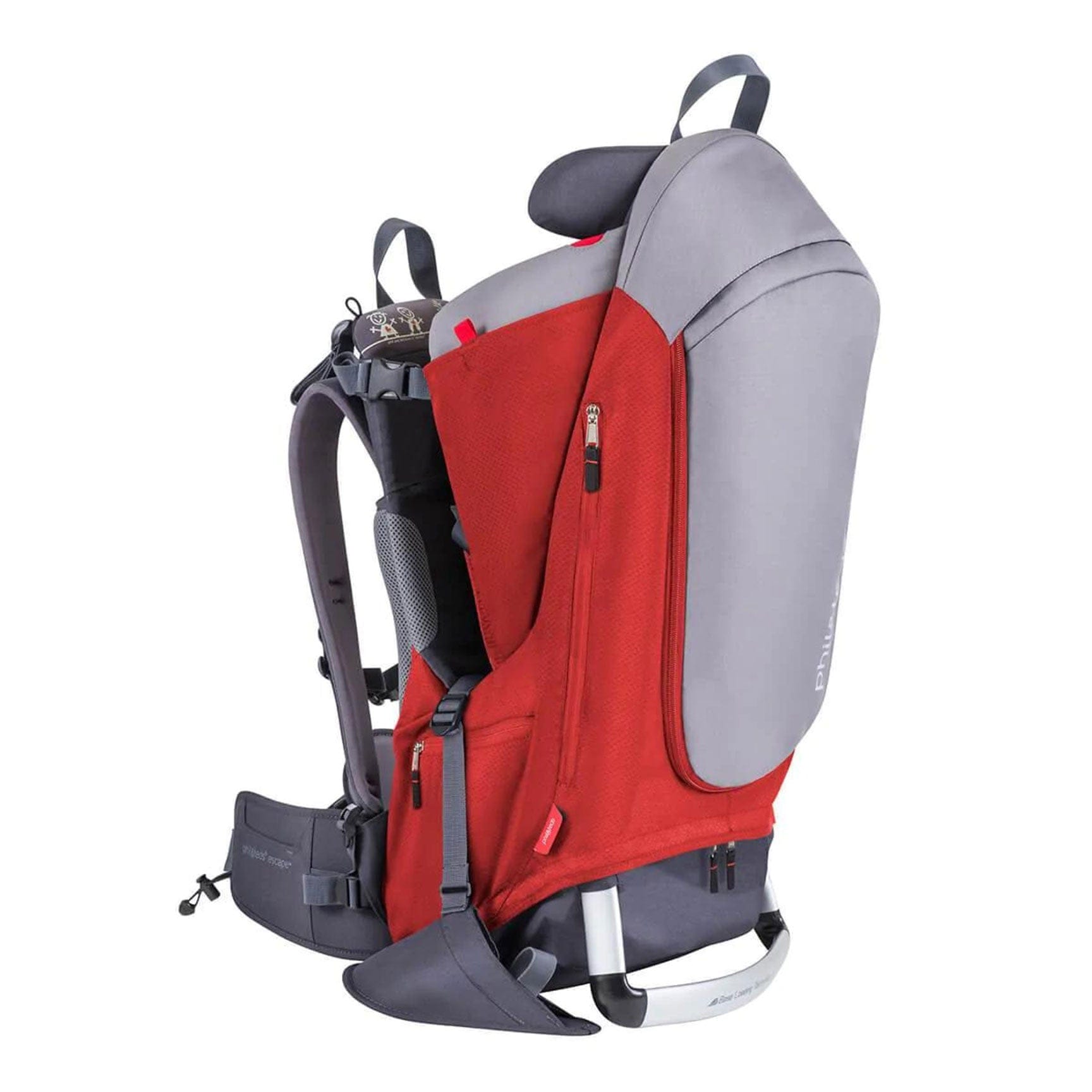 Phil & Teds baby carriers Phil & Teds Escape Carrier - Red CE_V2_11