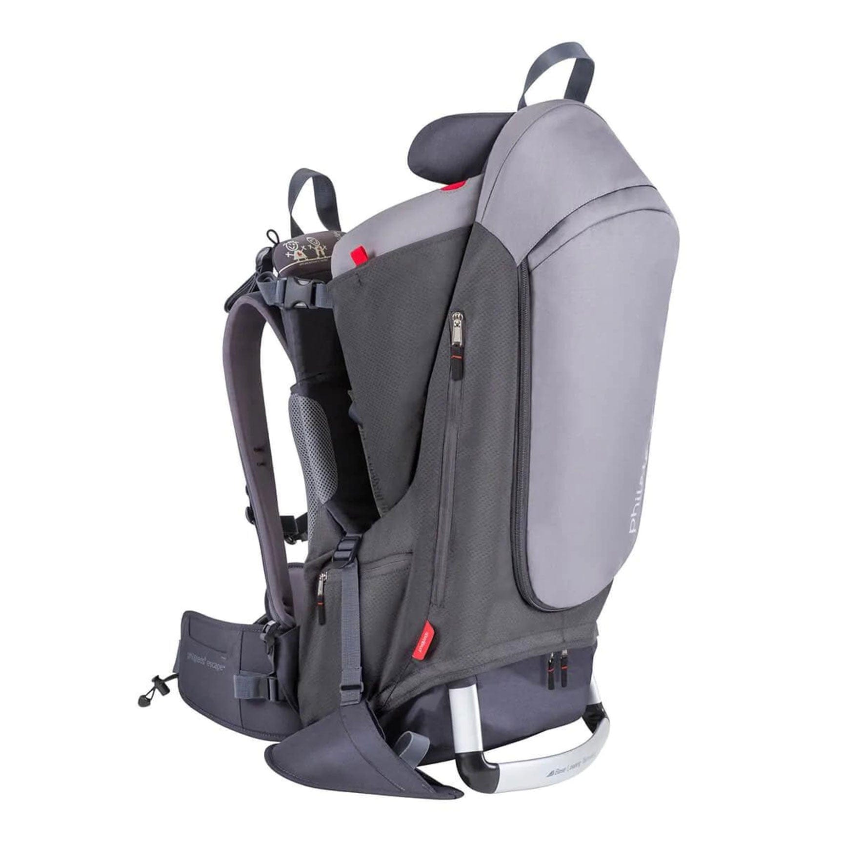 Phil & Teds baby carriers Phil & Teds Escape Carrier - Charcoal CE_V2_7