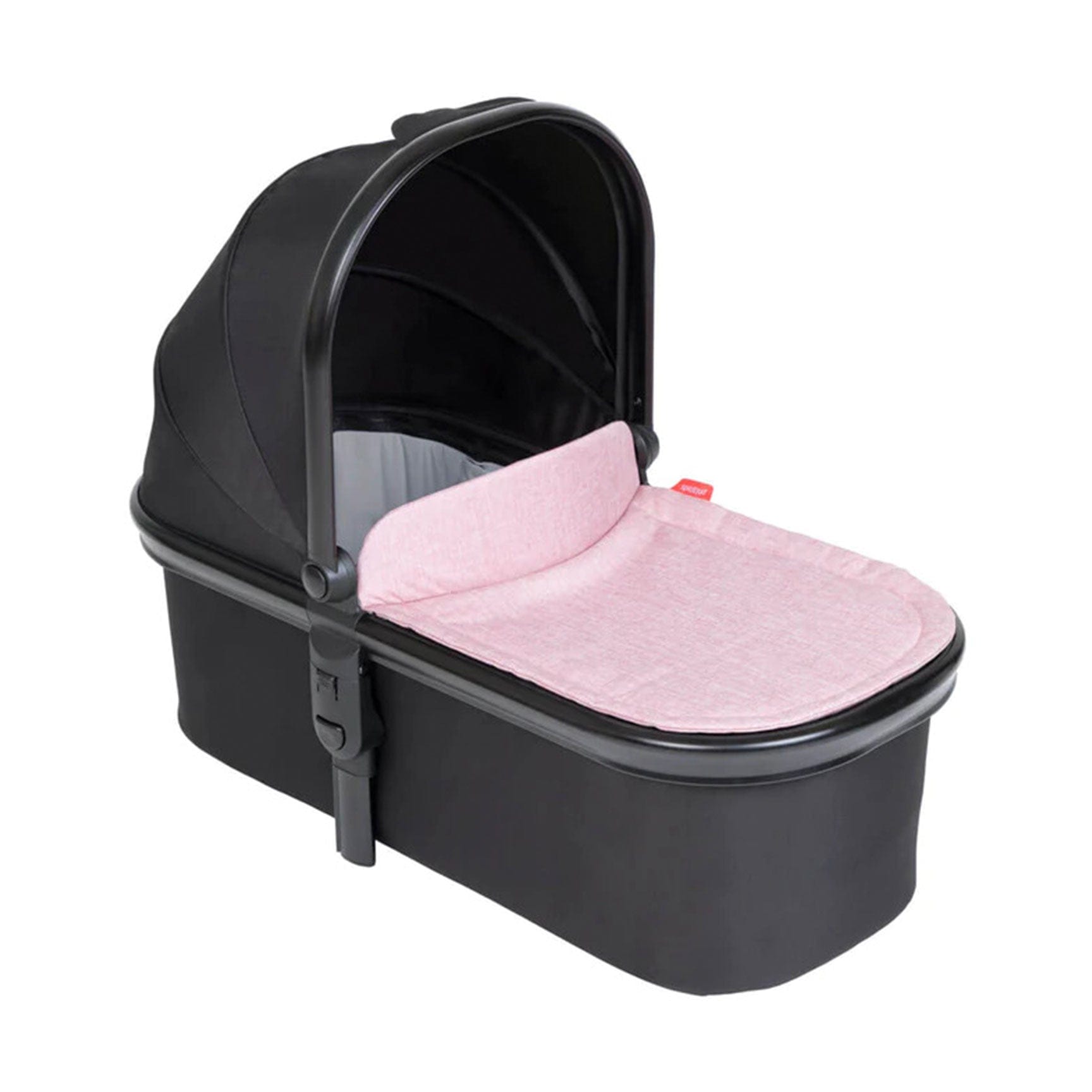 Phil & Teds Chassis & Carrycots Phil & Teds Snug Carrycot With Lid - Blush