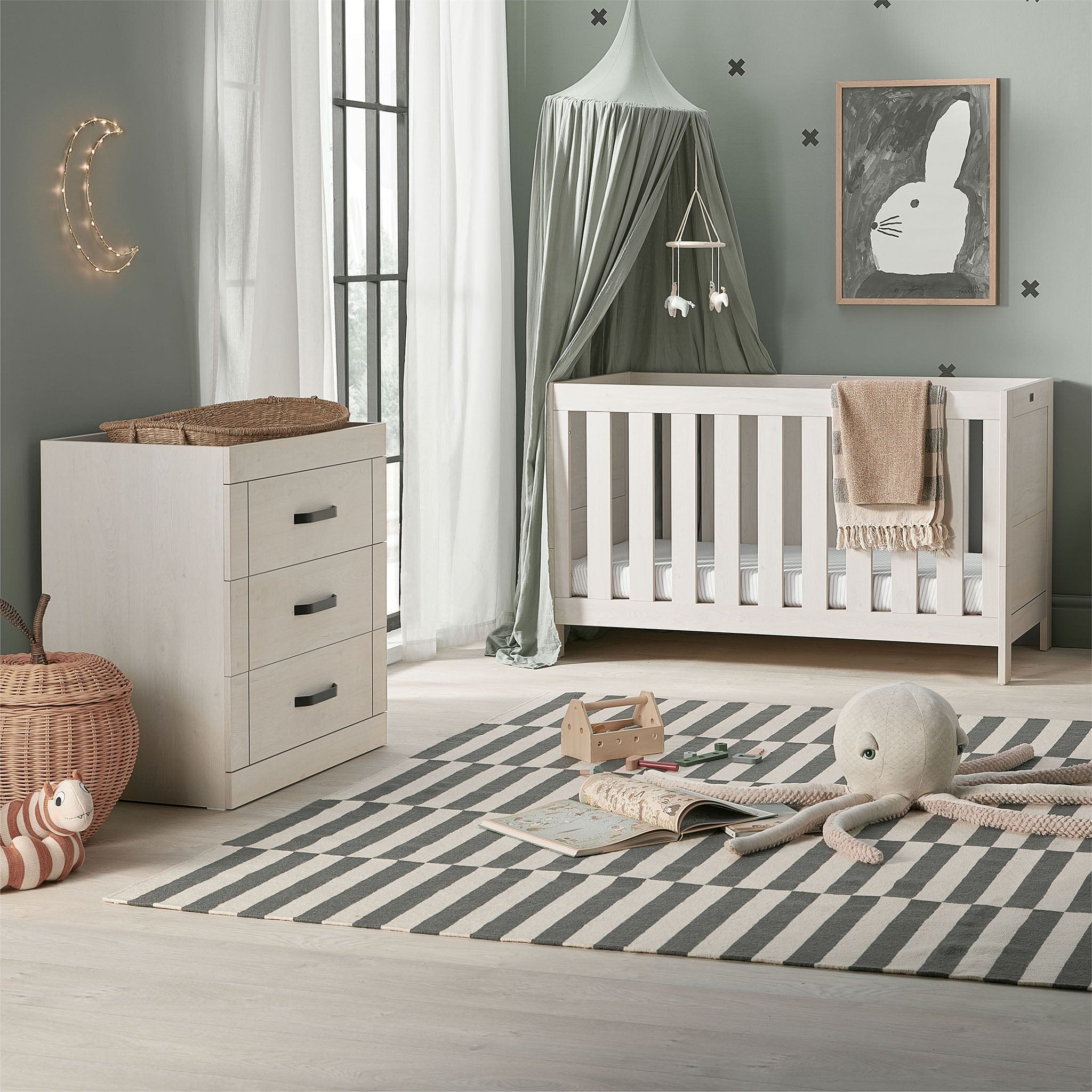 Silver Cross Nursery Room Sets Silver Cross Alnmouth 2 Piece Dresser Room Set