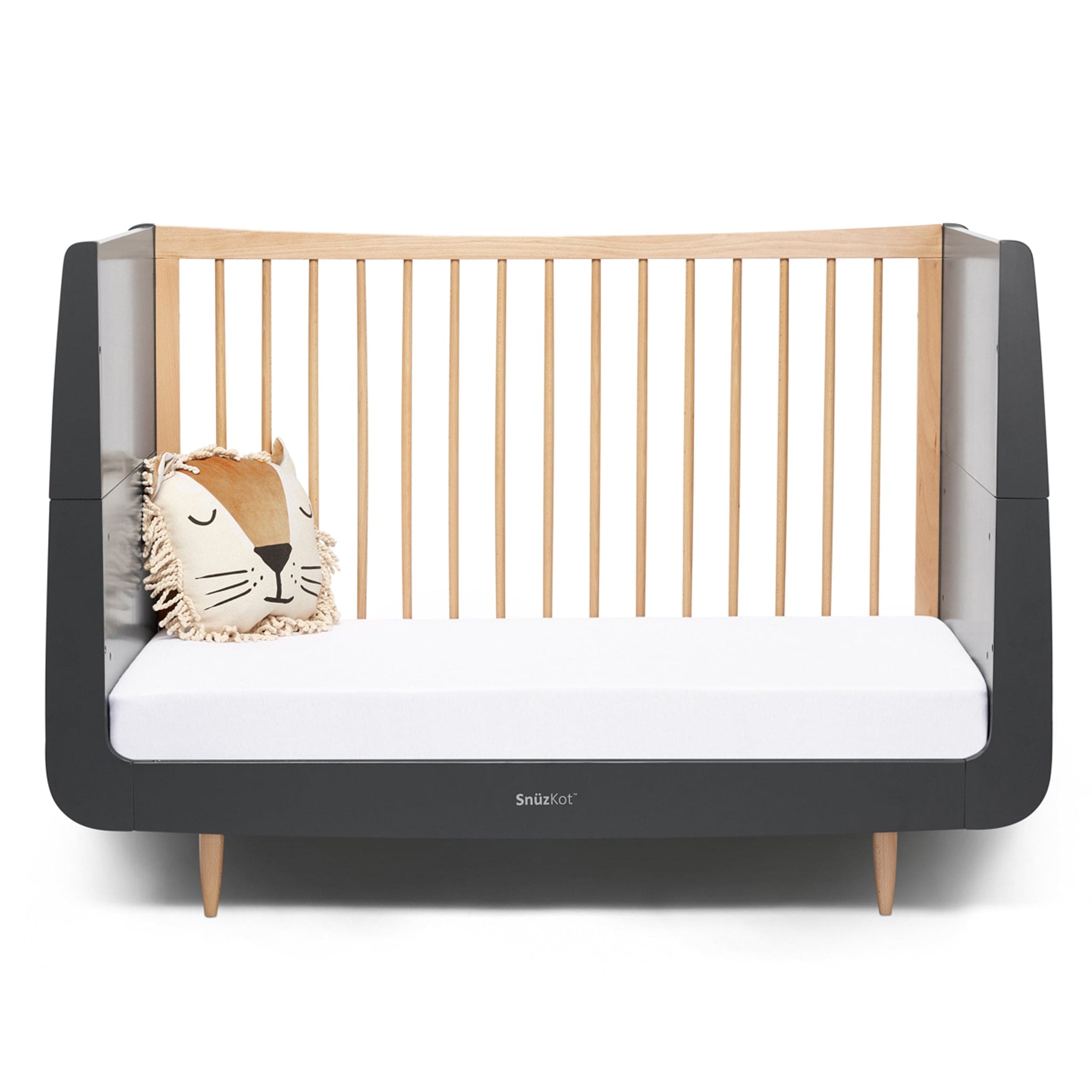 SnuzPod Cot Beds SnüzKot Skandi Cot Bed in Slate FN005GE