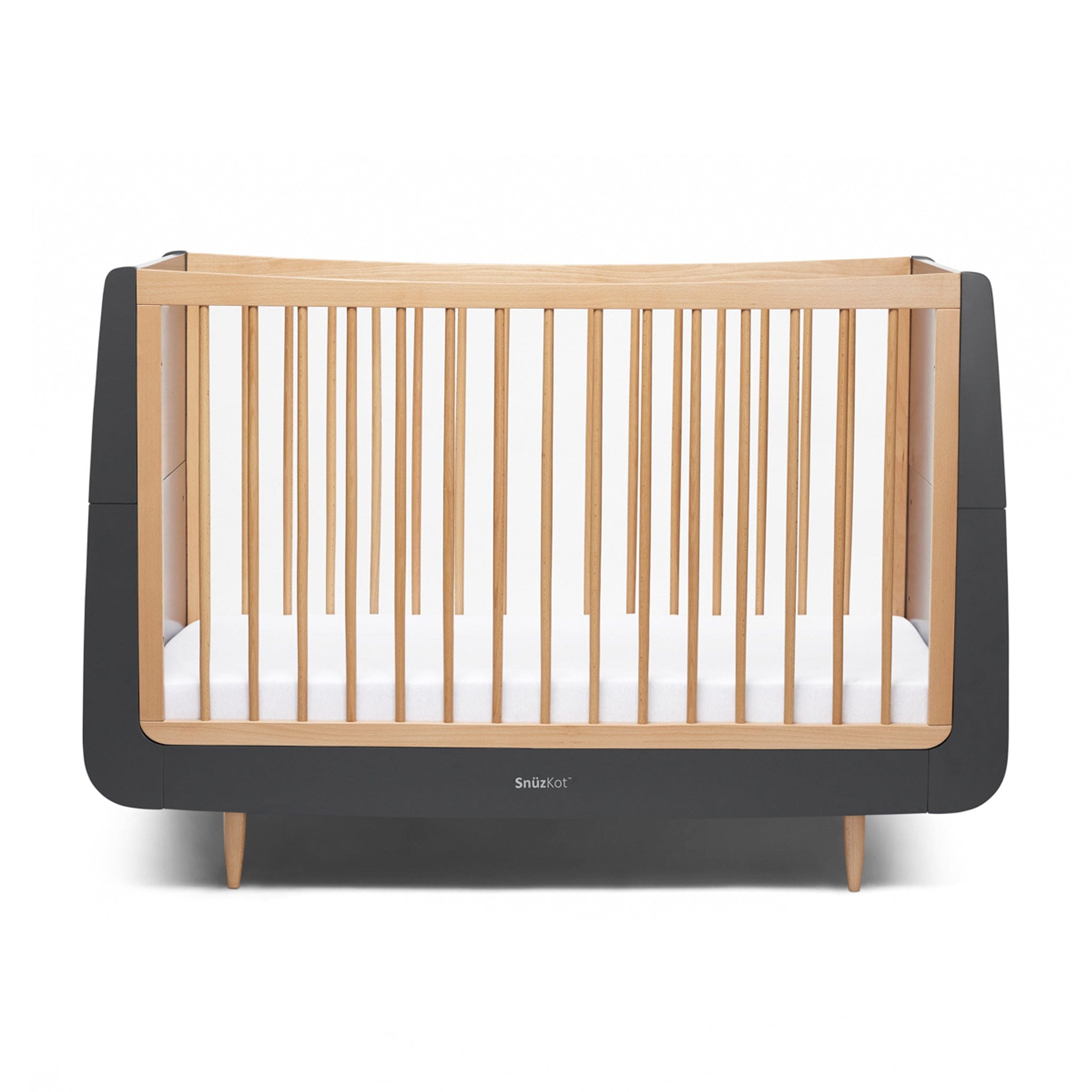 SnuzPod Cot Beds SnüzKot Skandi Cot Bed in Slate FN005GE