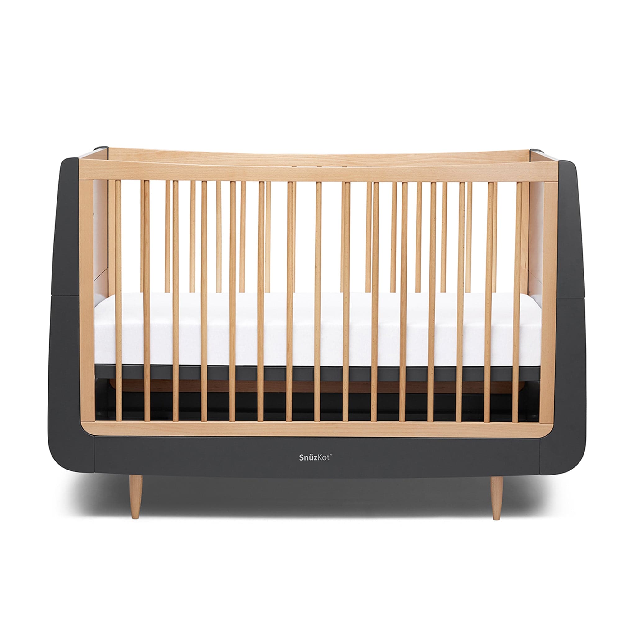 SnuzPod Cot Beds SnüzKot Skandi Cot Bed in Slate FN005GE