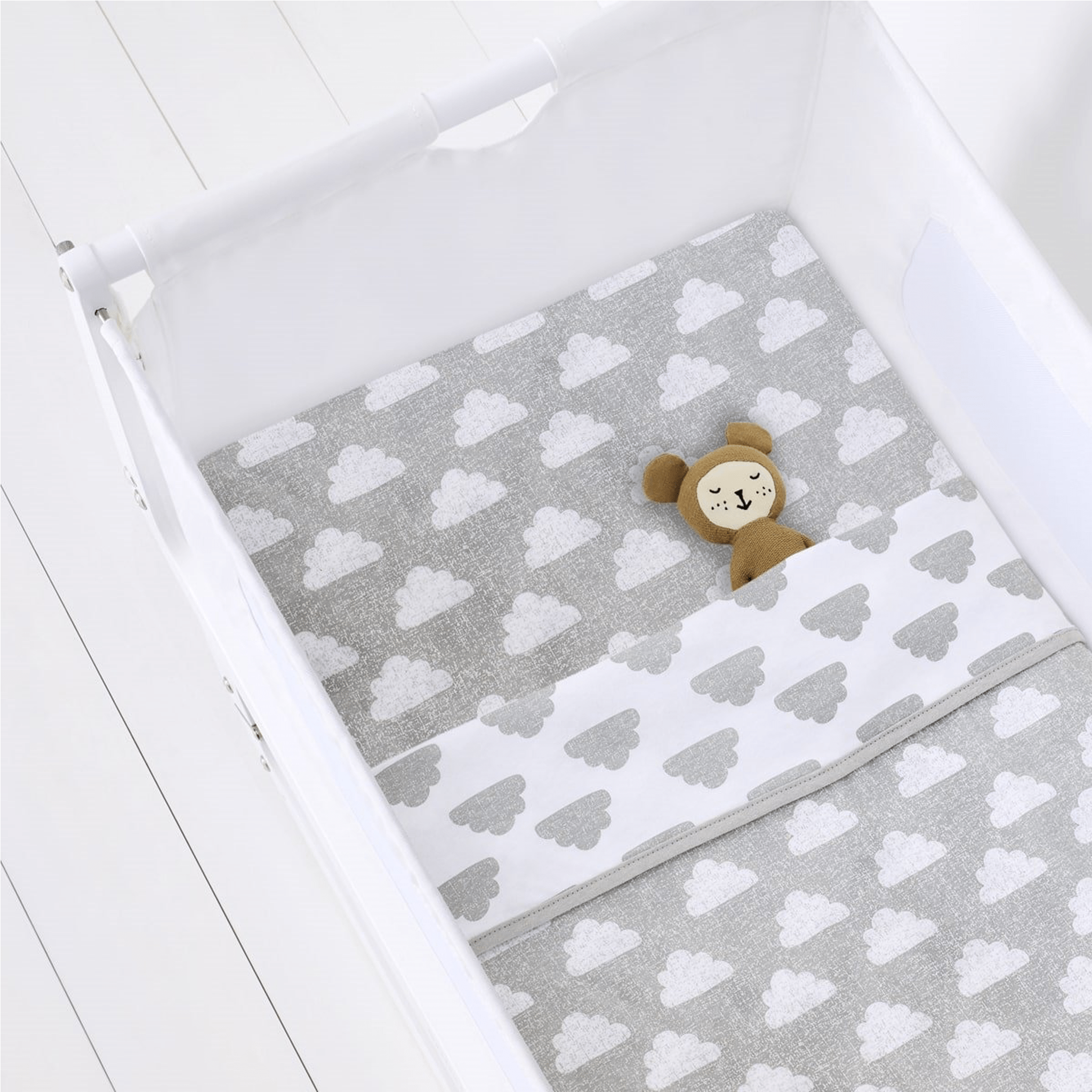 SnuzPod cot sheets SnüzPod Fitted Crib Sheets 2pk Cloud Nine BD028BH
