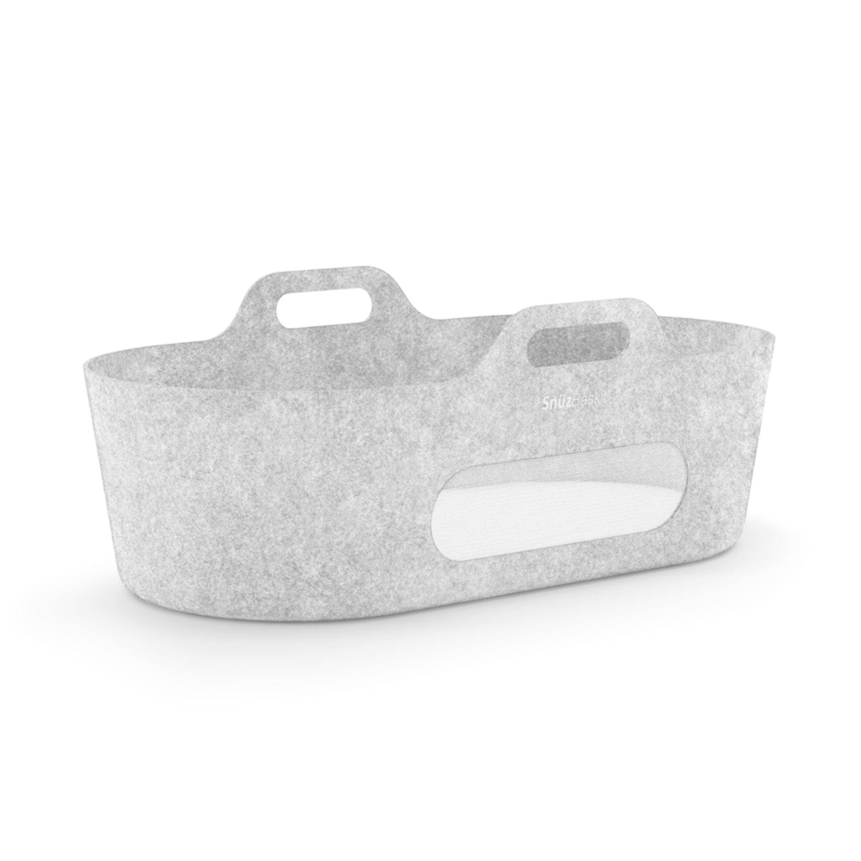 SnuzPod moses baskets SnüzPod Baskit with Natural Stand in Light Grey FSB001AA
