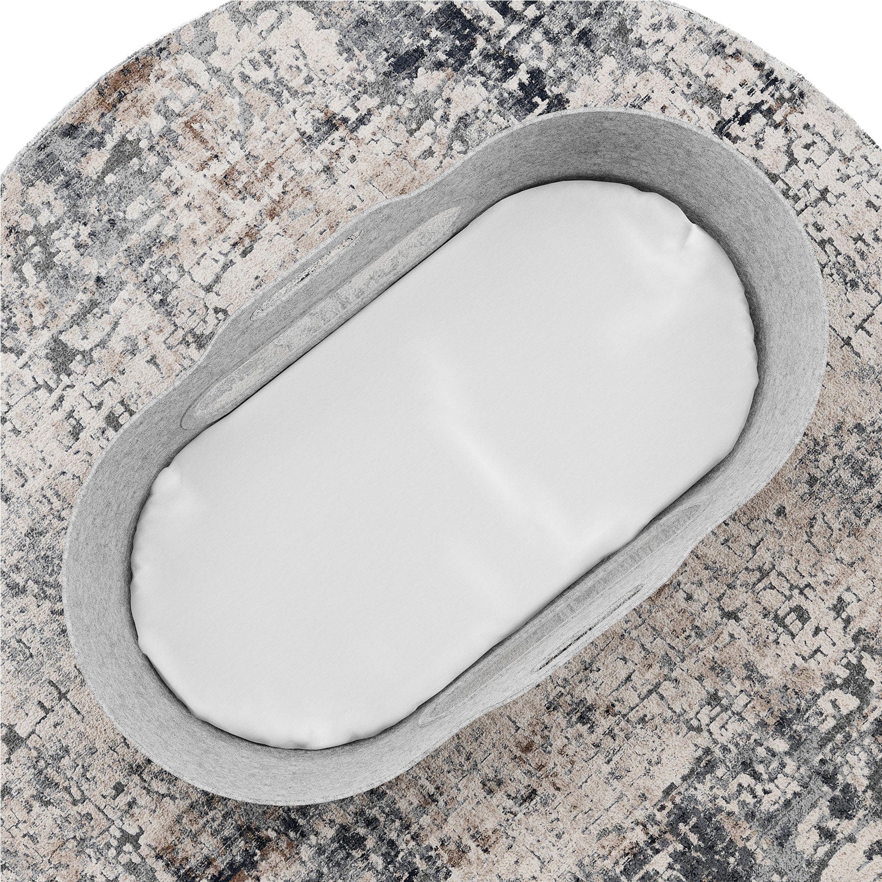 SnuzPod moses baskets SnüzPod Baskit with Natural Stand in Light Grey FSB001AA