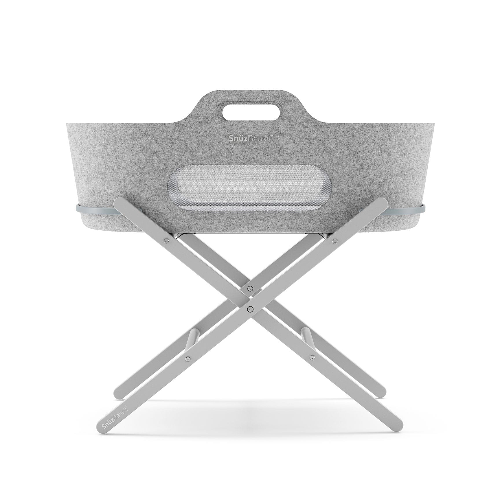 SnuzPod moses baskets SnüzPod Baskit with Dove Stand in Light Grey FSB001AB