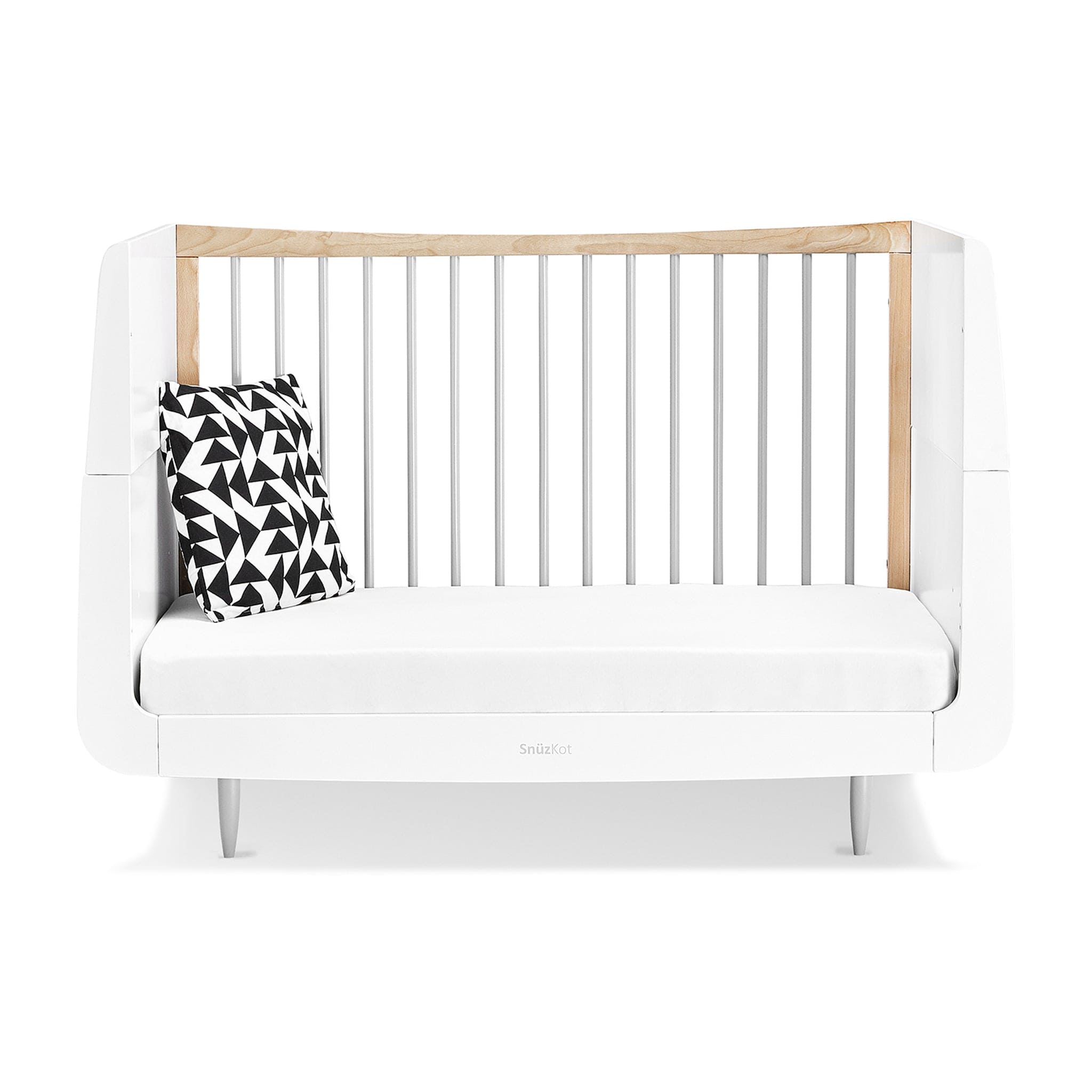 SnuzPod Nursery Room Sets SnüzKot Skandi 2 Piece Nursery Furniture Set in Grey FN007SD