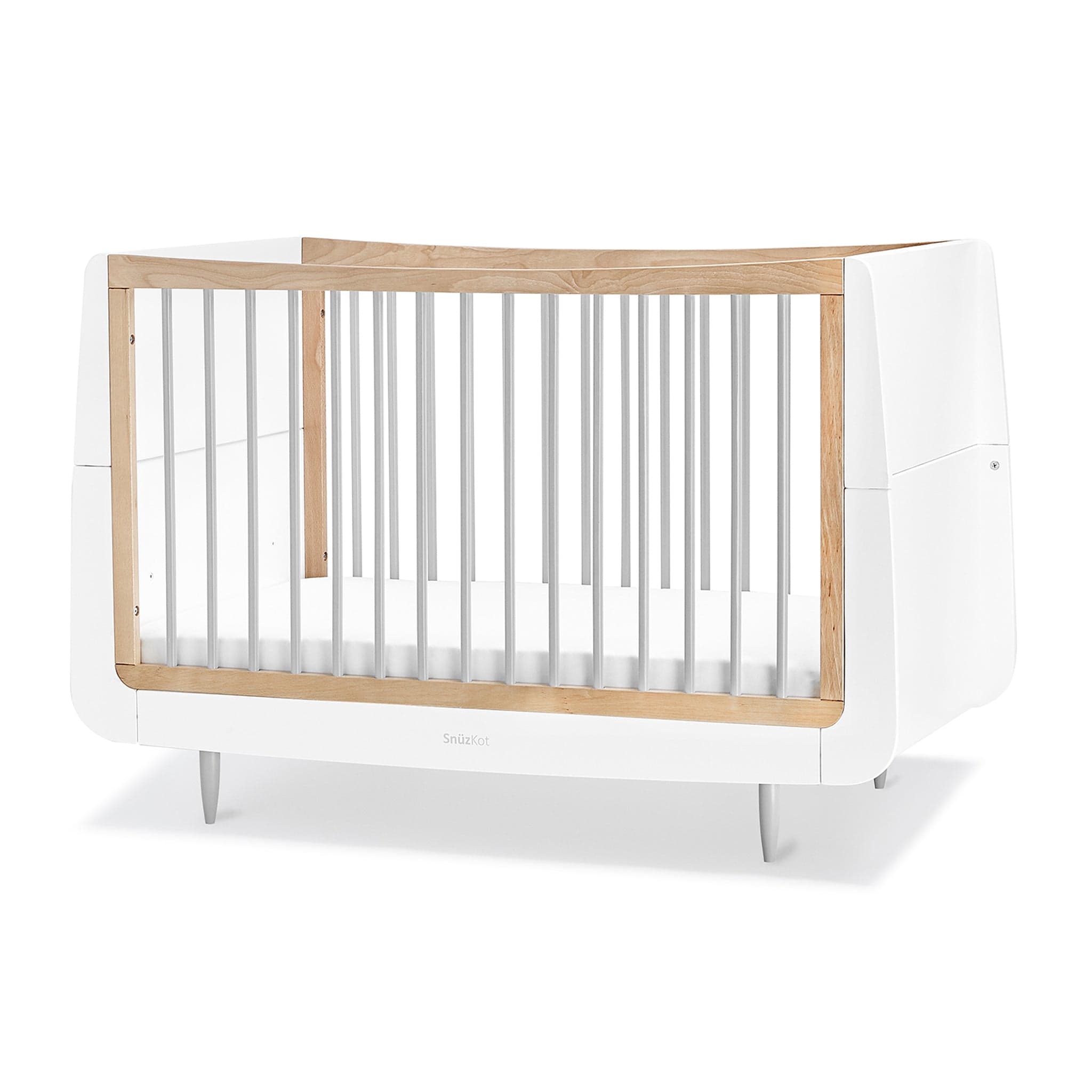 SnuzPod Nursery Room Sets SnüzKot Skandi 2 Piece Nursery Furniture Set in Grey FN007SD