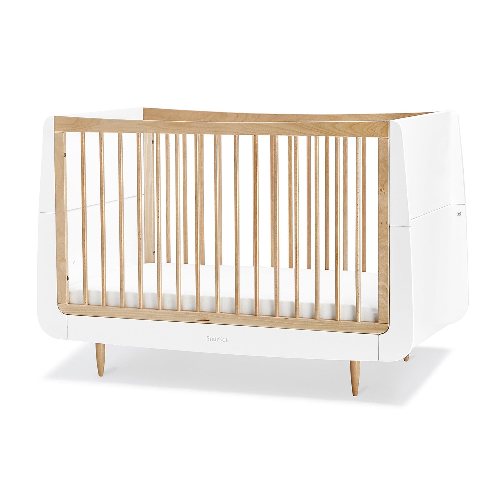 SnuzPod Nursery Room Sets SnüzKot Skandi 2 Piece Nursery Furniture Set in Natural FN007SE