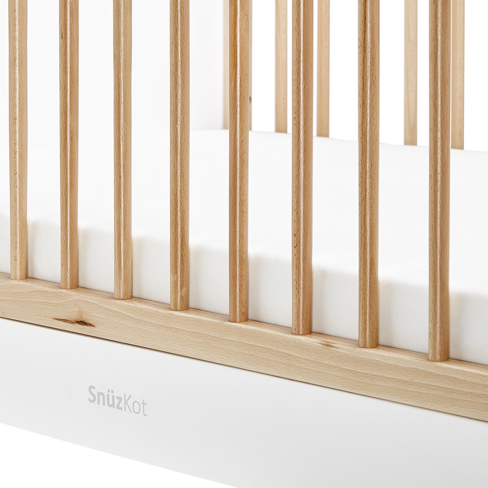 SnuzPod Nursery Room Sets SnüzKot Skandi 2 Piece Nursery Furniture Set in Natural FN007SE