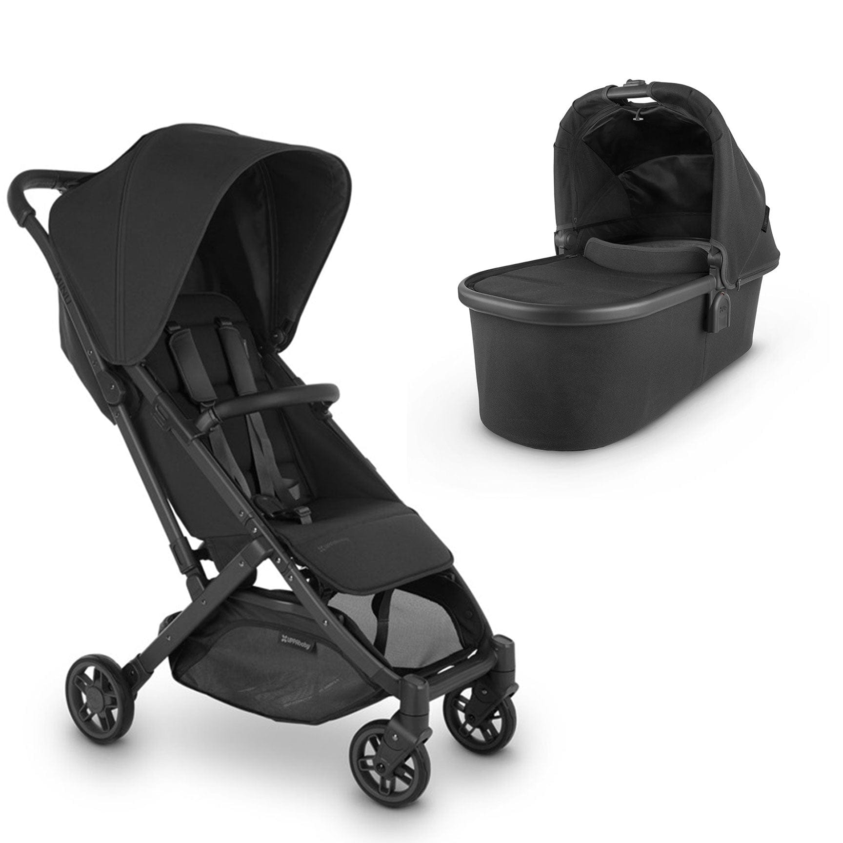 Uppababy baby prams UPPAbaby Minu V2 Pram - Jake with Jake Carrycot 12445-JKE