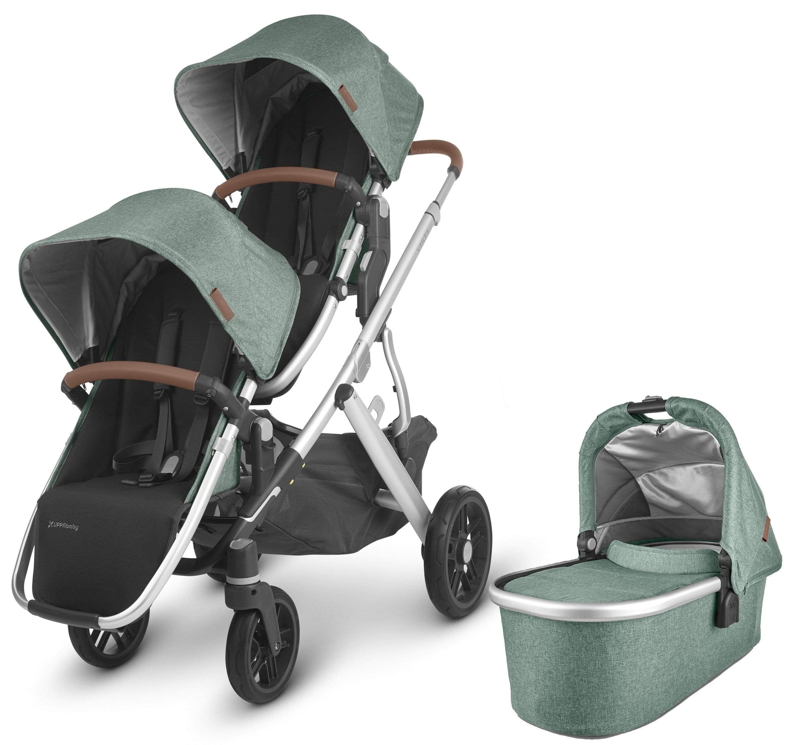 Uppababy Vista V2 Double Pushchair Emmett