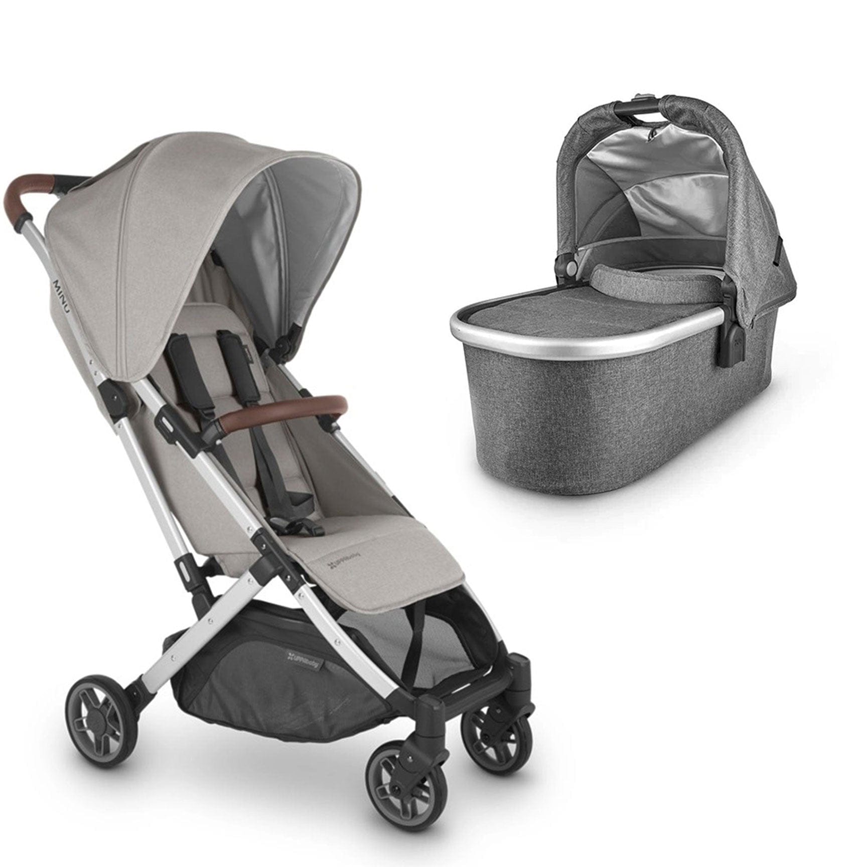 Uppababy Pushchairs & Buggies UPPAbaby Minu V2 Pram - Stella with Jordan Carrycot 12447-STL