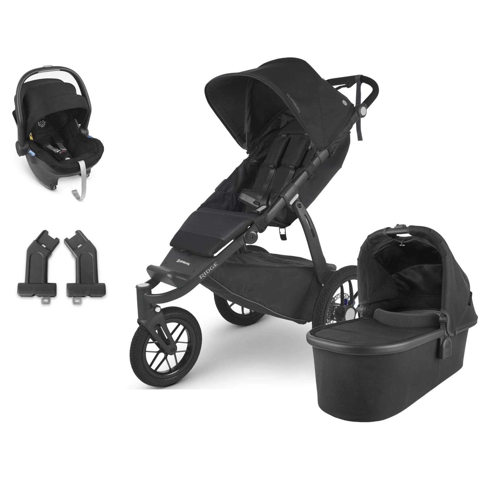 Uppababy travel systems UPPAbaby Ridge Mesa Travel System in Jake 10478-JKE-JKE