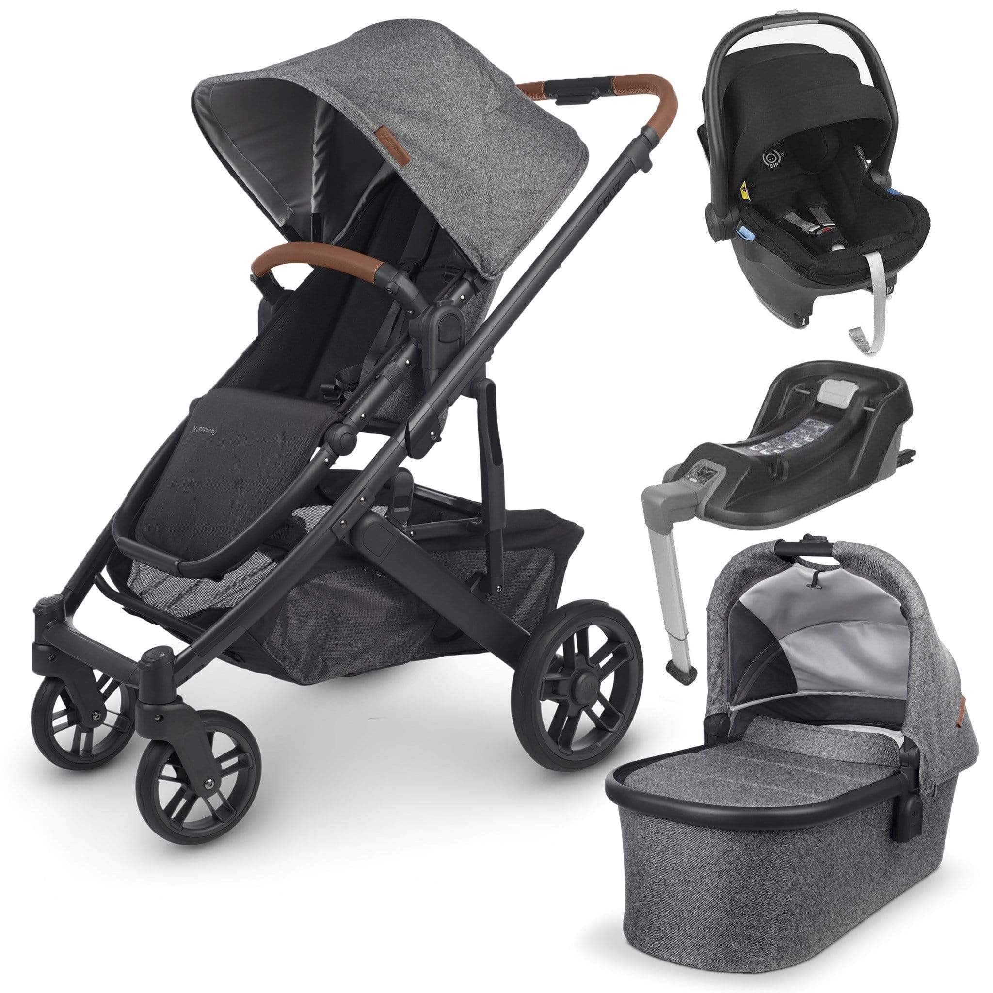 Uppababy travel systems Uppababy Cruz V2 Mesa & Base Travel System Greyson 8328-GRE