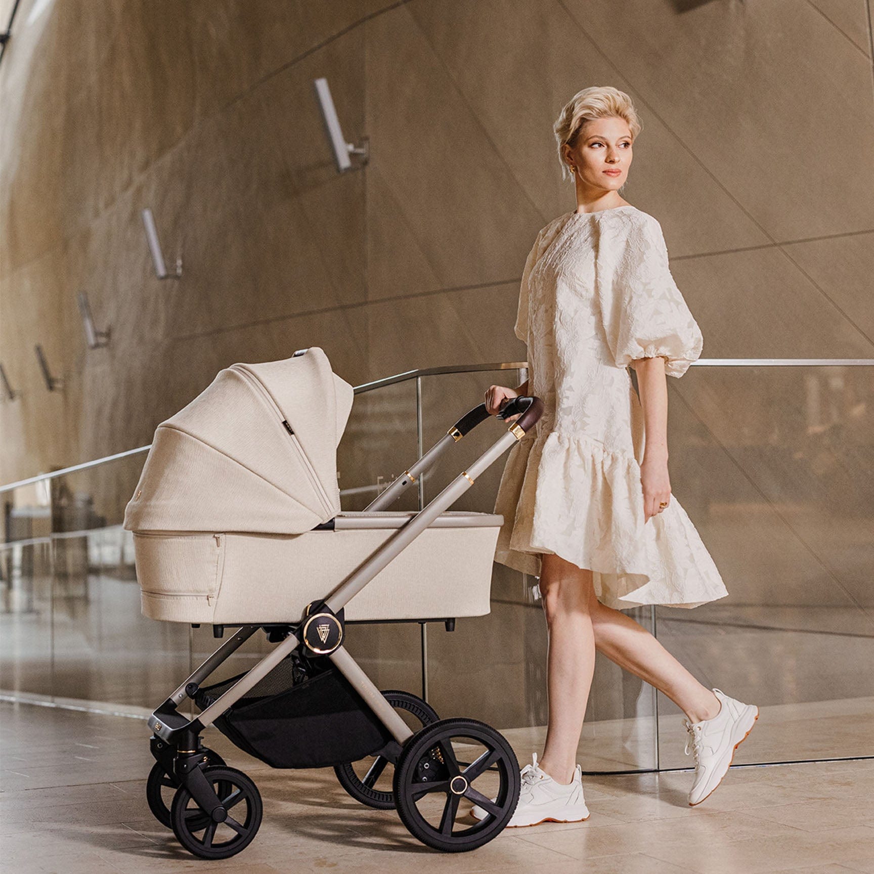 Beige stroller sales