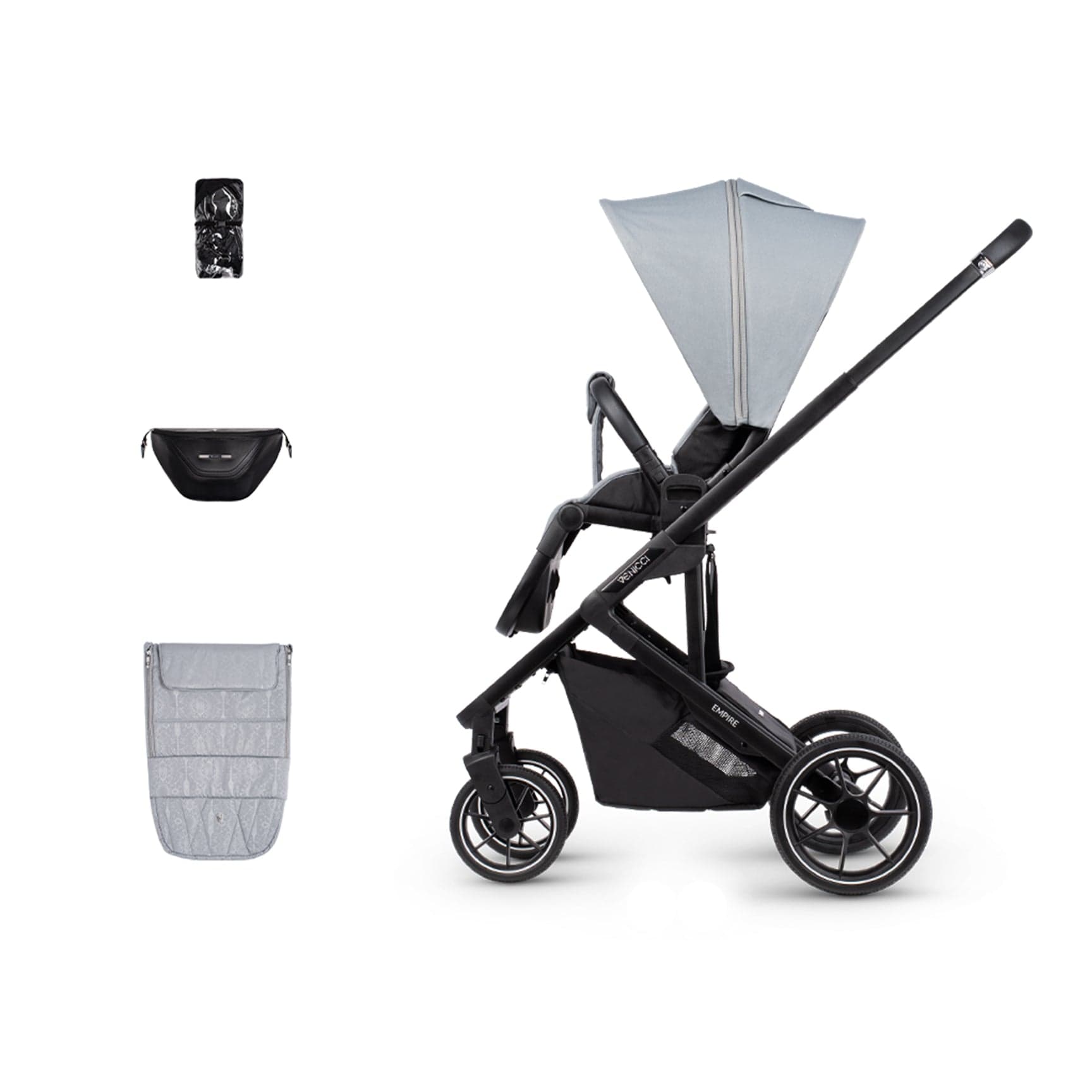 Venicci baby pushchairs Venicci Empire Stroller & Accessory - Urban Grey 13176-URN-GRY