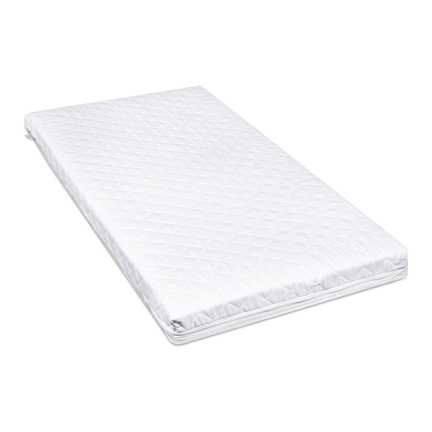 Venicci Cot Beds Venicci Saluzzo Graphite Cot Bed in Premium White 12664-WHT
