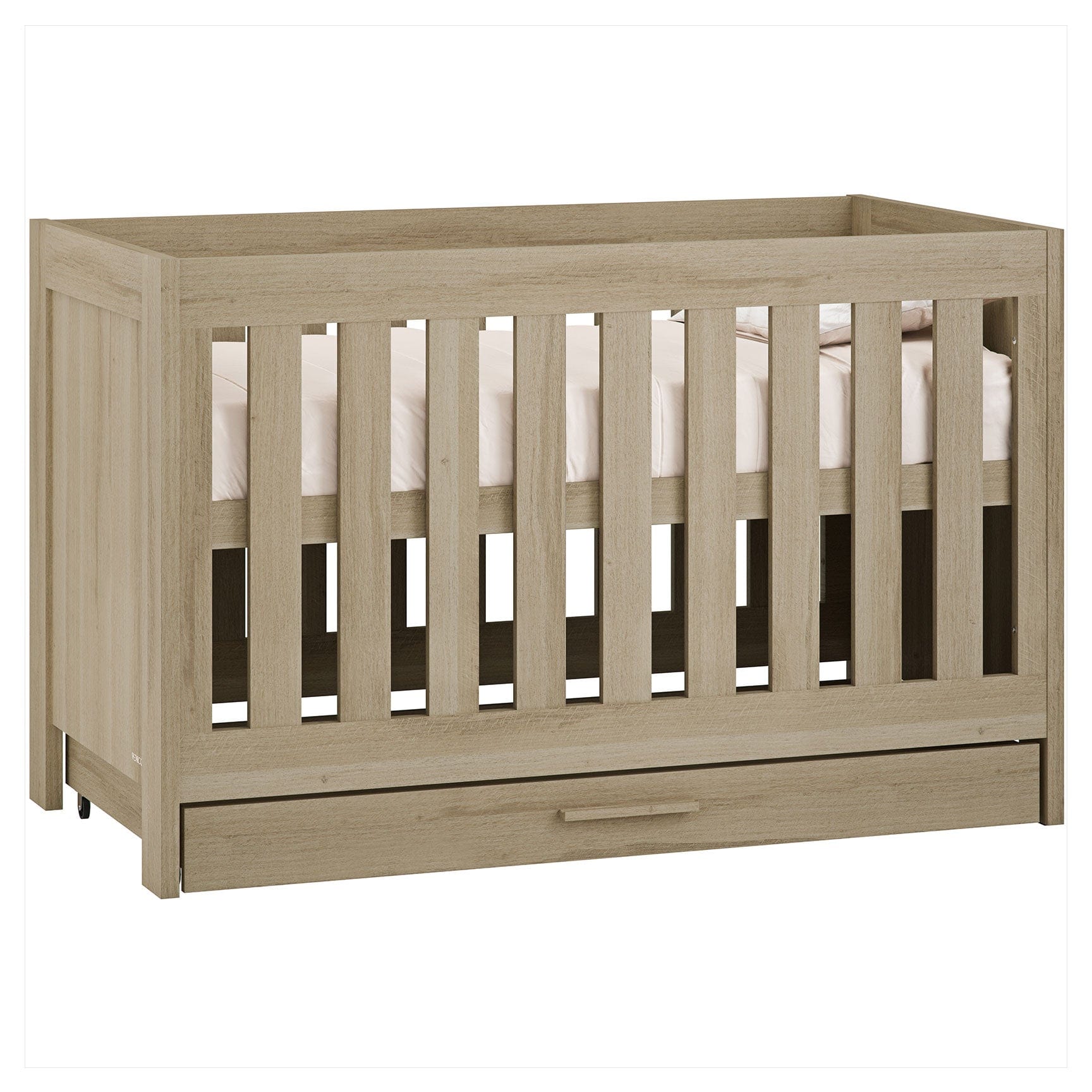 Venicci Nursery Room Sets Venicci Forenzo 3 Piece Roomset in Honey Oak